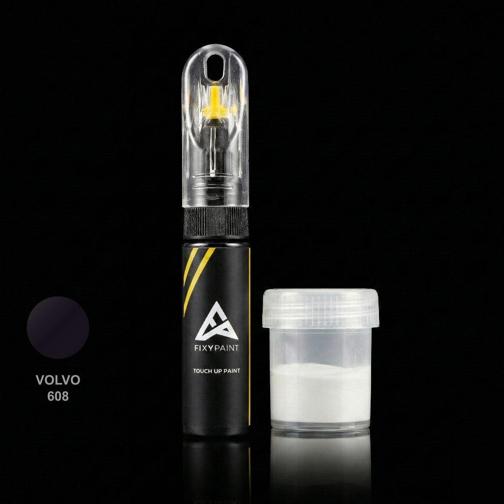 Volvo Universal touch up paint kit - DARK LILA 608 scratch repair