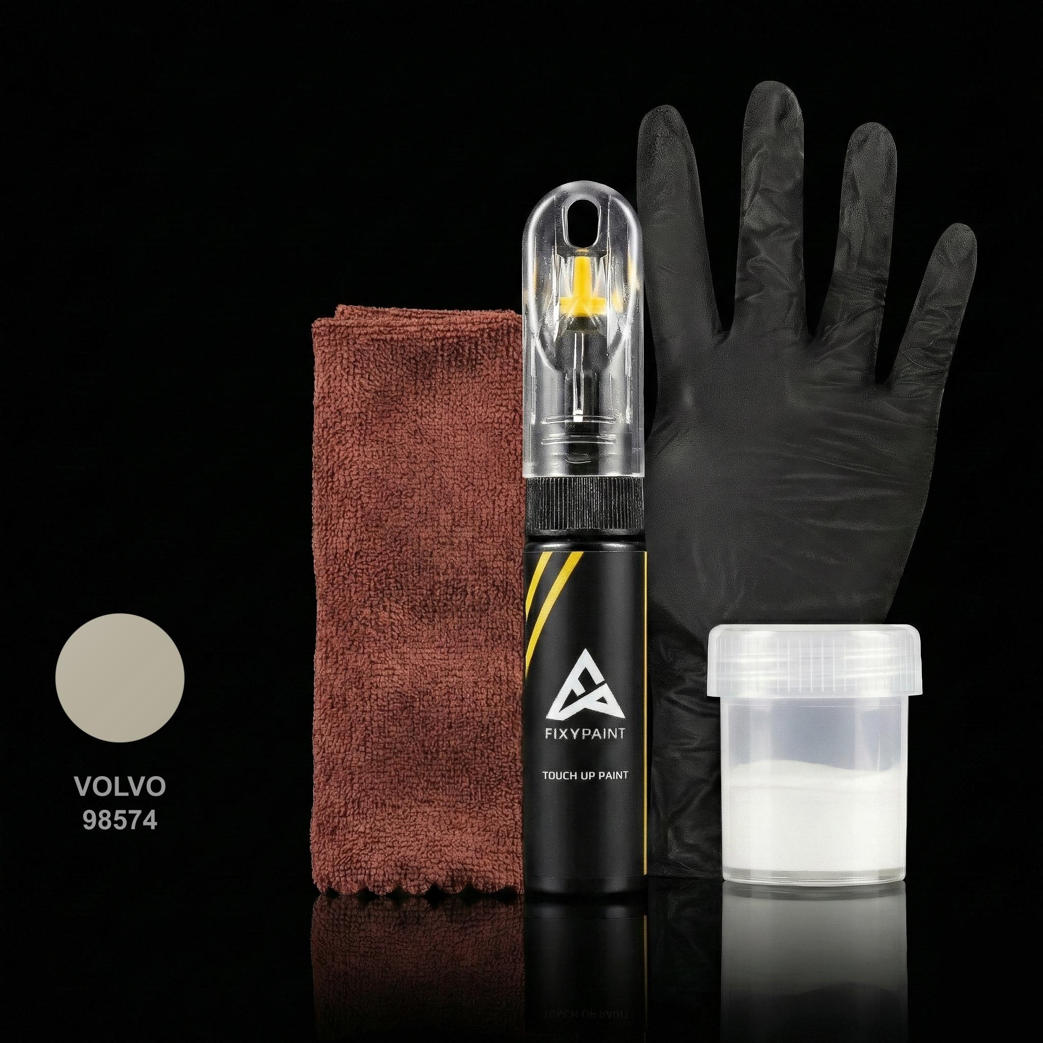 Volvo Universal touch up paint kit - SILIC GREY 98574 scratch repair