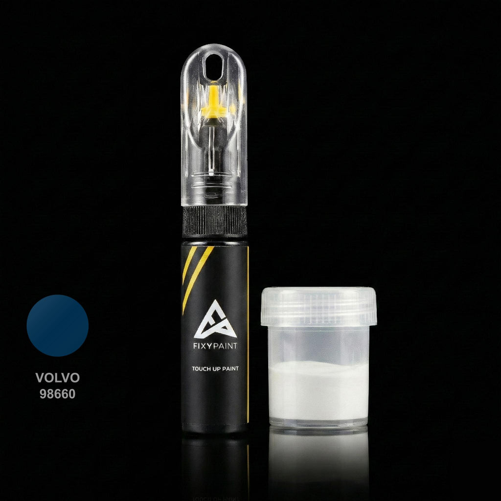 Volvo Universal touch up paint kit - BLUE 98660 scratch repair