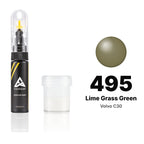 Touch-up paint for Volvo C30 495 Lime Grass Green, Standard kit