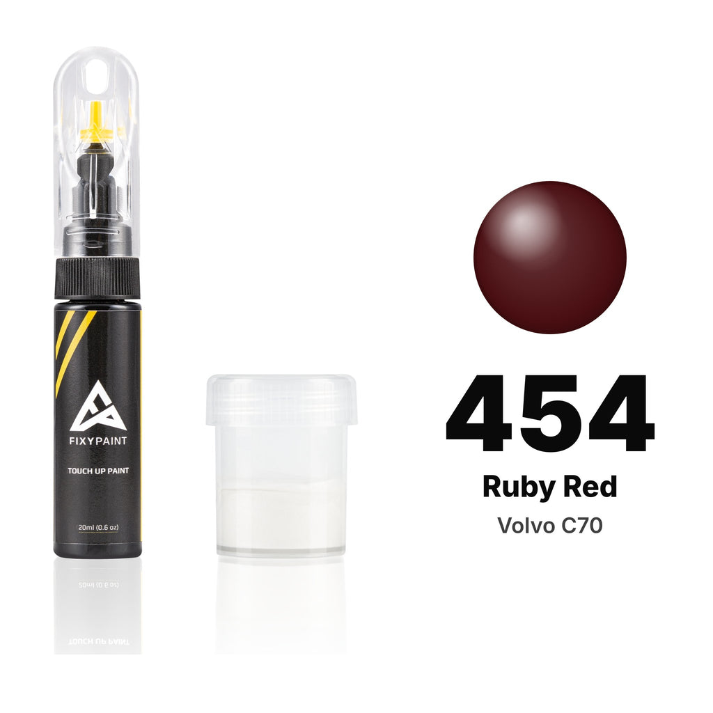 Touch-up paint for Volvo C70 454 Ruby Red, Standard kit