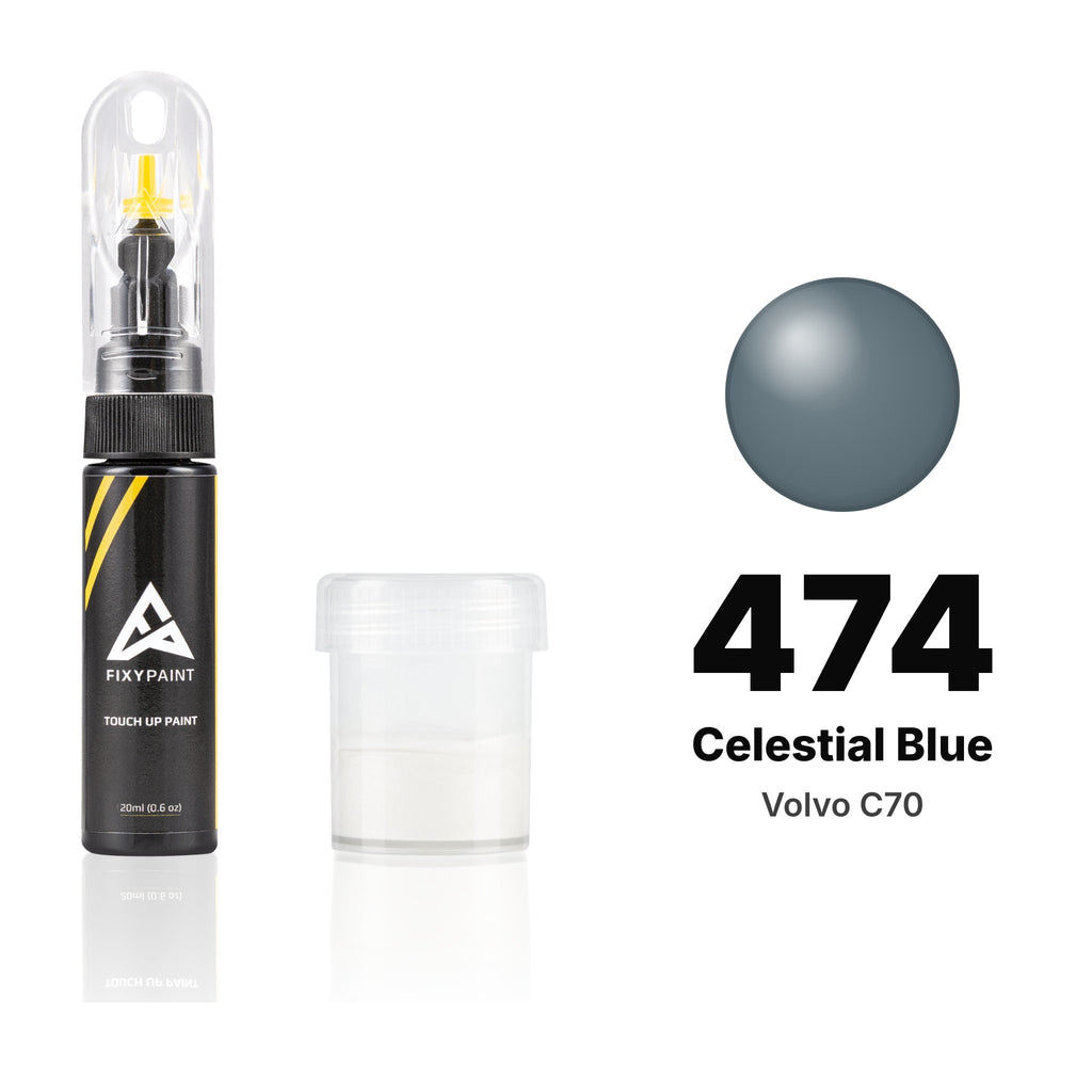 Touch-up paint for Volvo C70 474 Celestial Blue, Standard kit