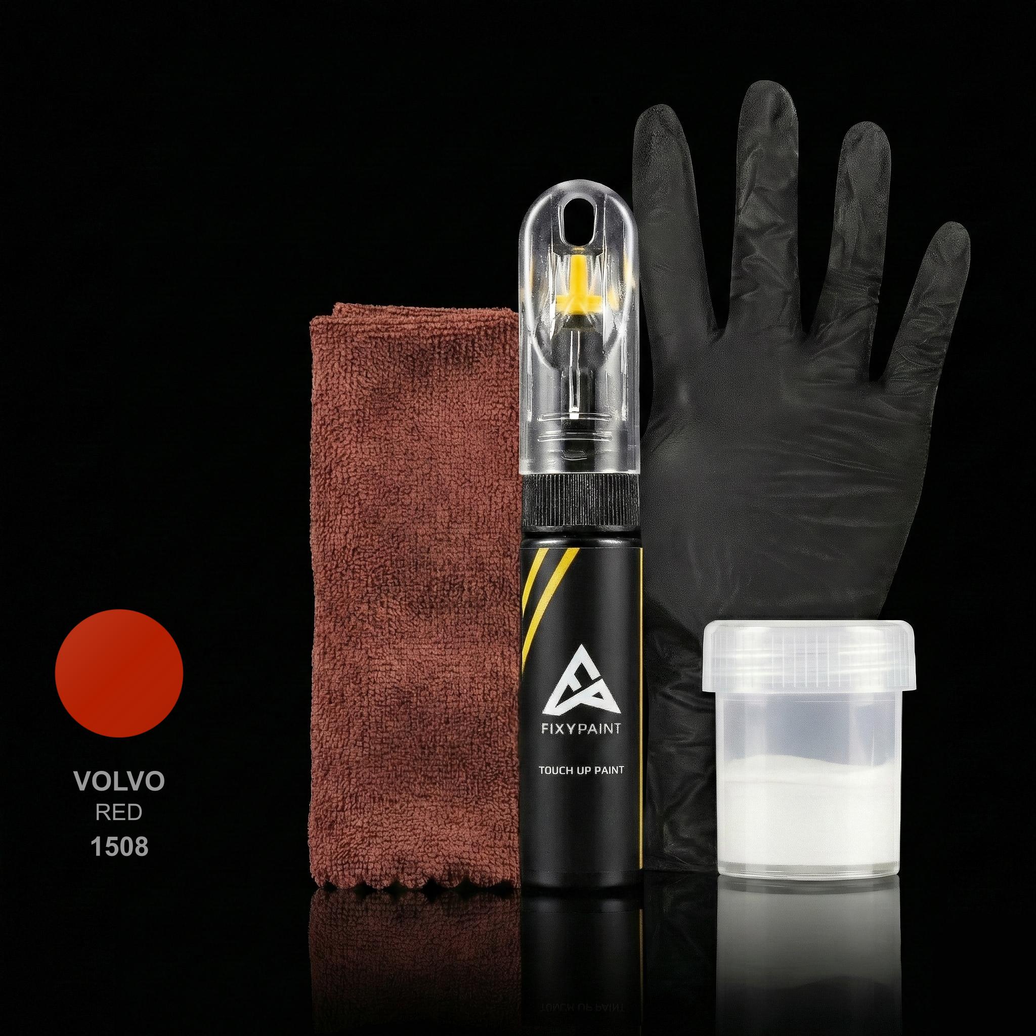 Volvo Universal touch up paint kit - RED 1508 scratch repair