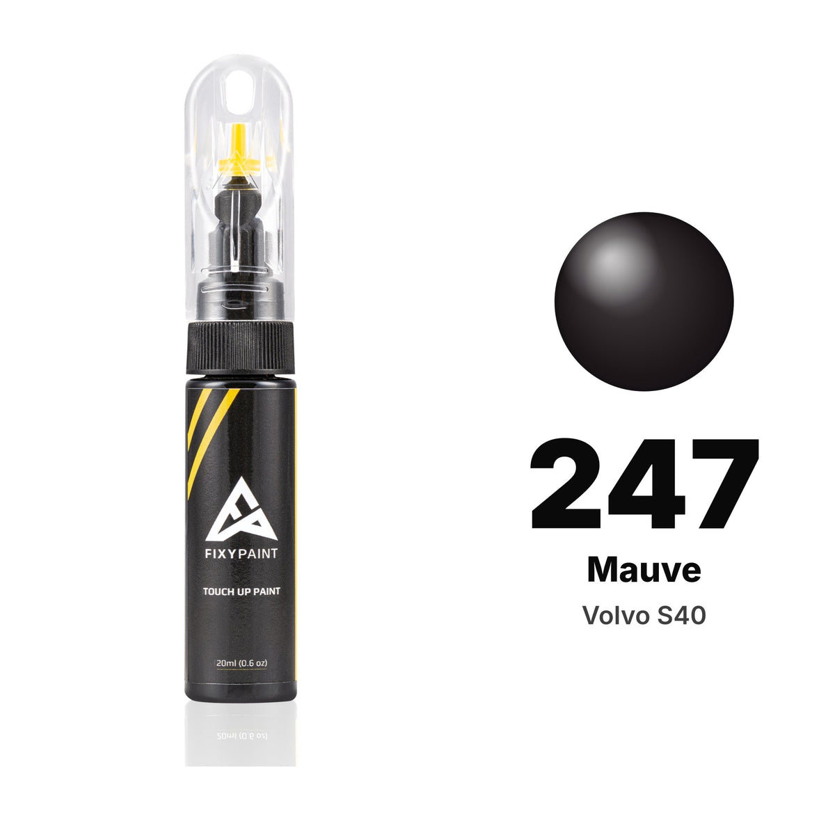 Volvo S40 247 Mauve touch-up paint, Basic kit