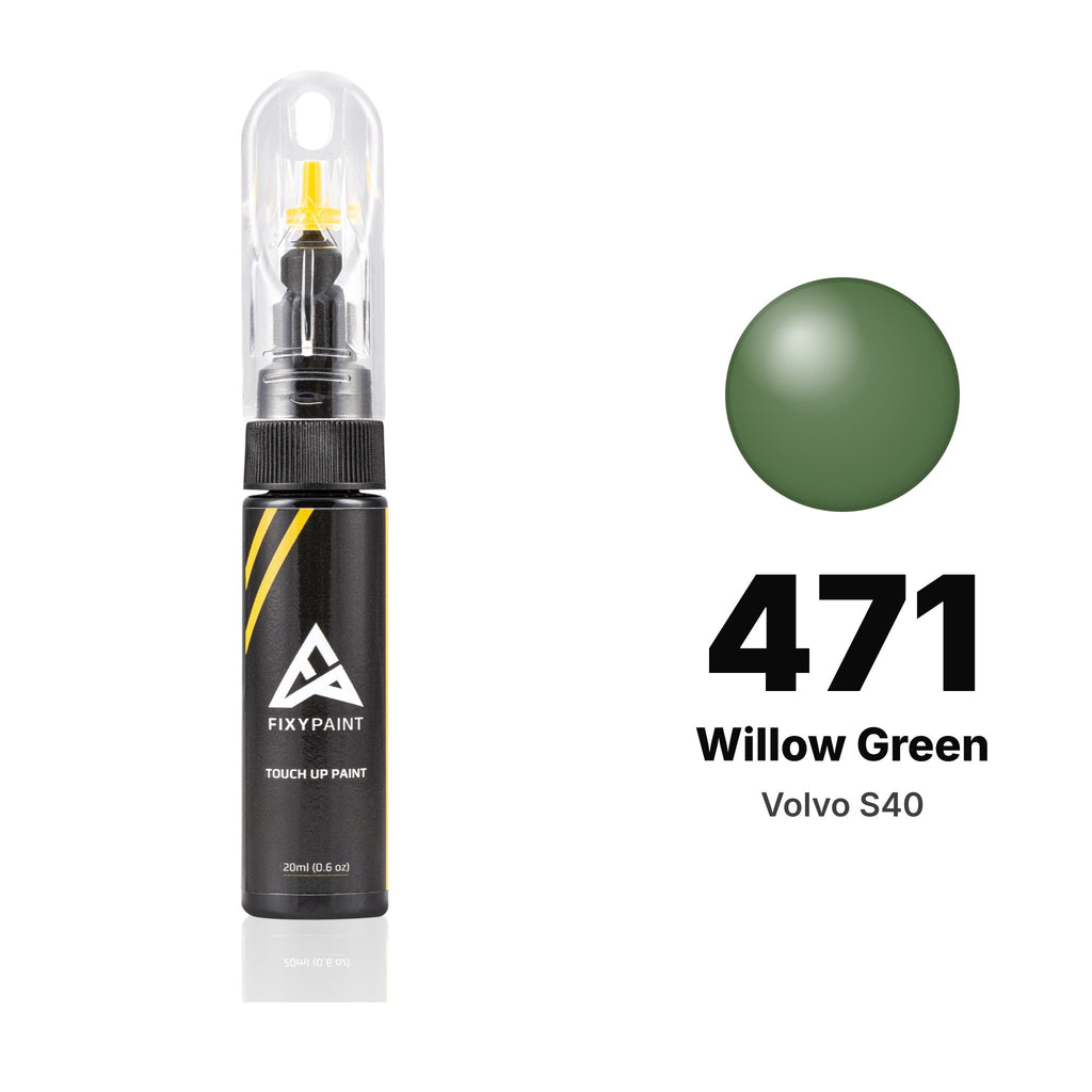Touch-up paint for Volvo S40 471 Willow Green, Basic kit