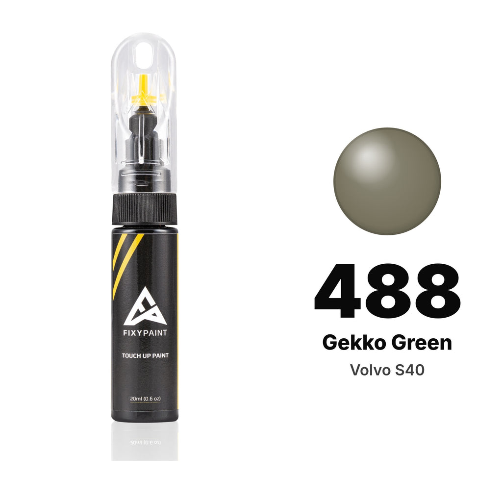 Touch-up paint for Volvo S40 488 Gekko Green, Basic kit