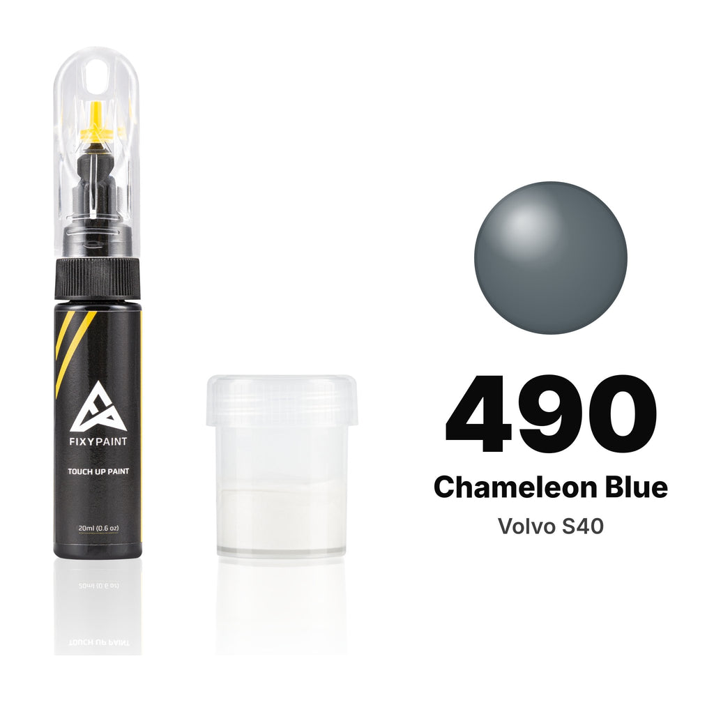 Touch-up paint for Volvo S40 490 Chameleon Blue, Standard kit