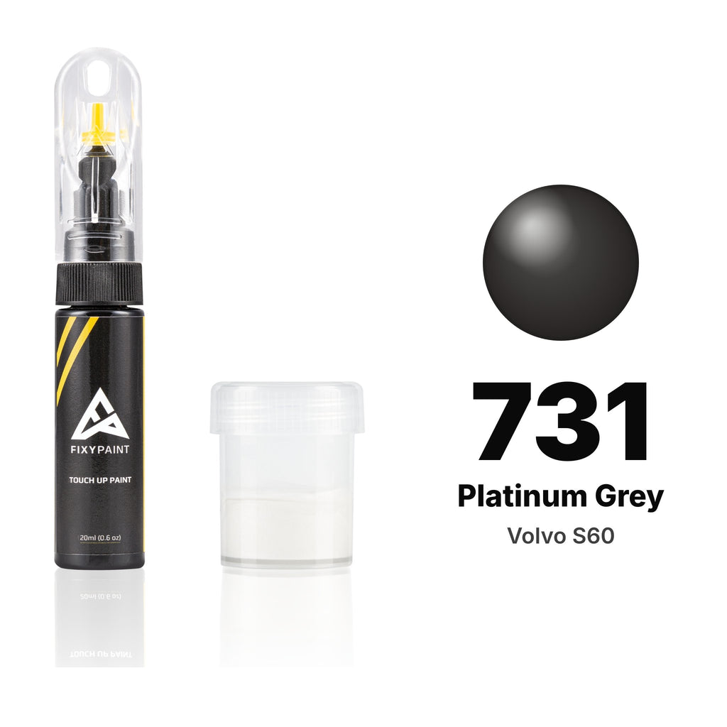 Touch-up paint for Volvo S60 731 Platinum Grey, Standard kit