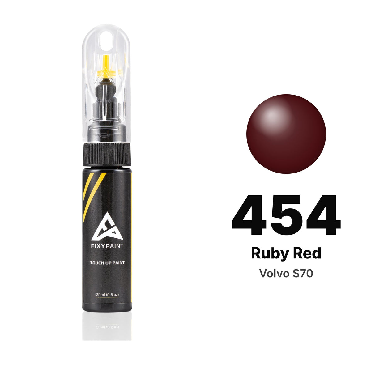 Volvo S70 454 Ruby Red touch-up paint, Basic kit