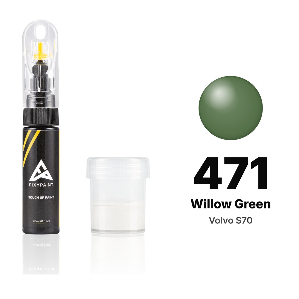 Pintura de retoque para Volvo S70 – 471 Willow Green (2005–2009), kit Estándar