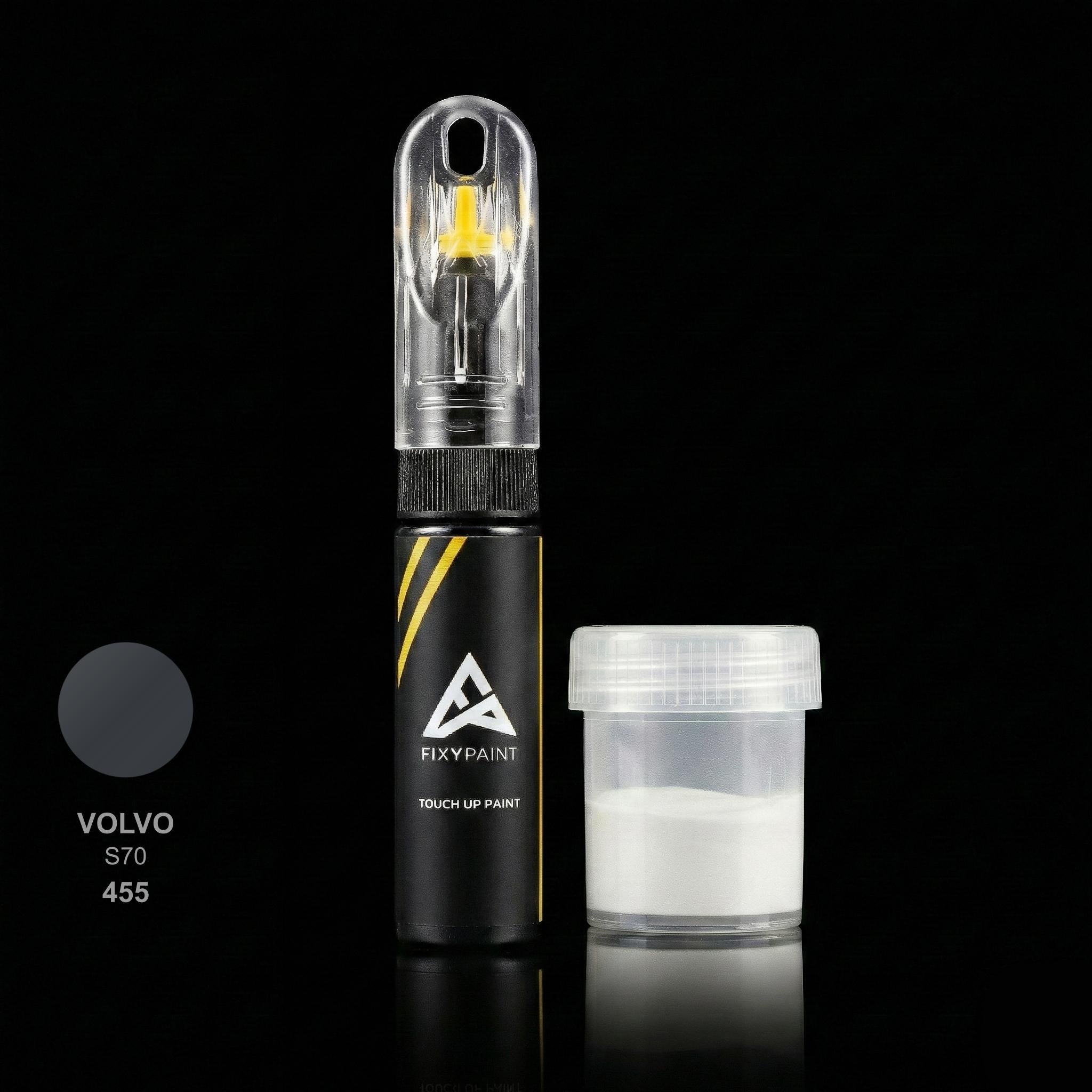 Volvo S70 touch up paint kit - TITANIUM GREY 455 scratch repair