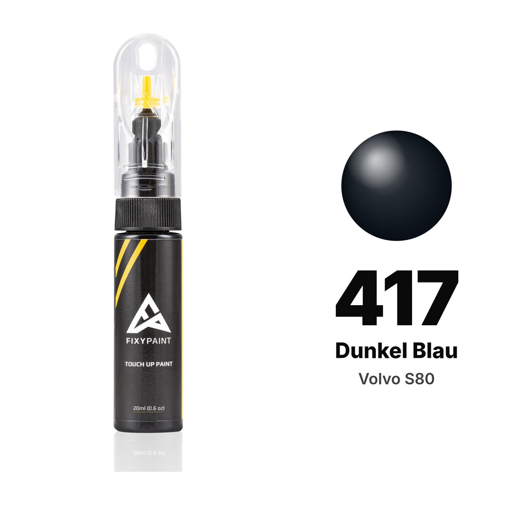 Touch-up paint for Volvo S80 417 Dunkel Blau, Basic kit