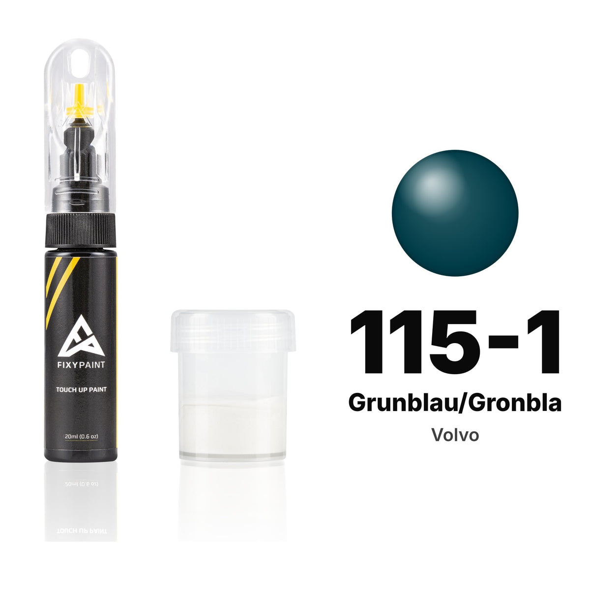 Touch-up paint for Volvo 115-1 Grunblau/Gronbla, Standard kit