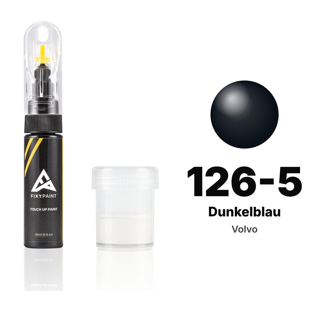 Touch-up paint for Volvo 126-5 Dunkelblau, Standard kit