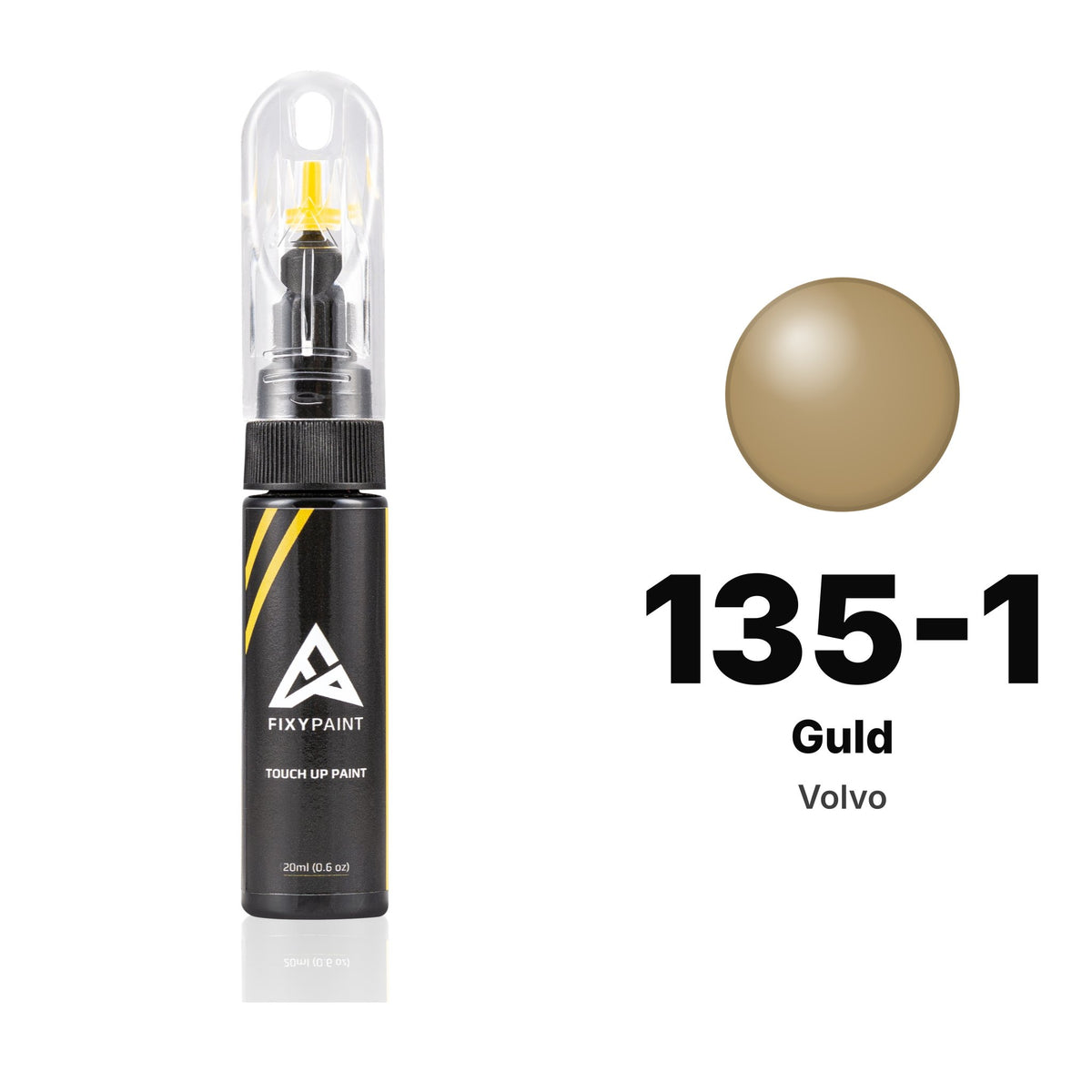 Touch-up paint for Volvo 135-1 Guld, Basic kit