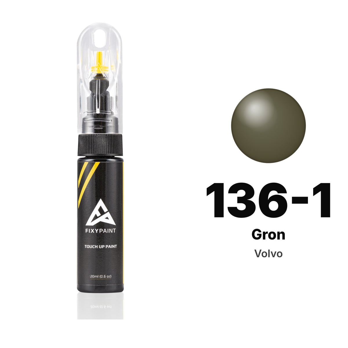 Touch-up paint for Volvo 136-1 Gron, Basic kit