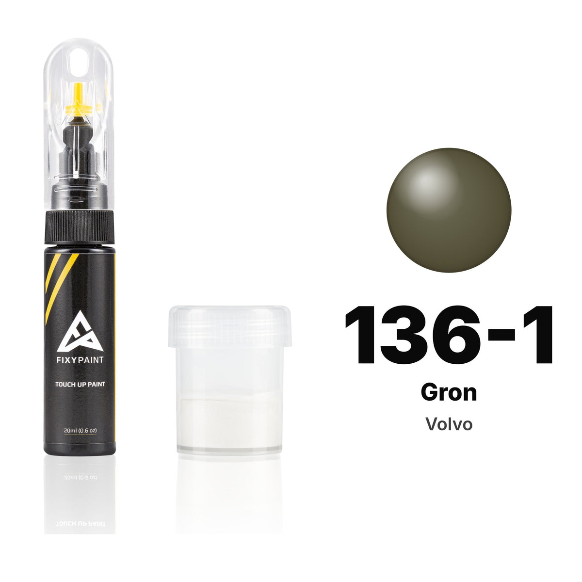 Touch-up paint for Volvo 136-1 Gron, Standard kit
