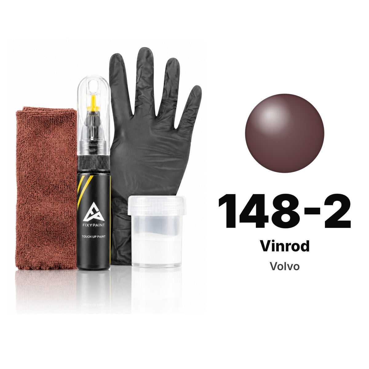 Touch-up paint for Volvo 148-2 Vinrod, Complete kit