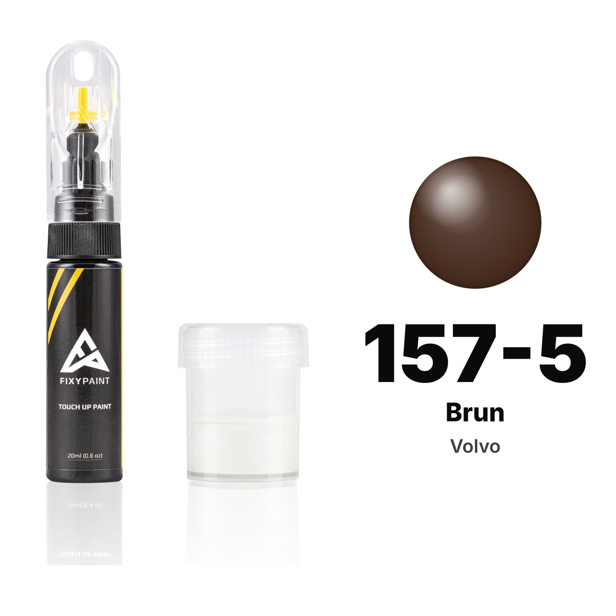 Touch-up paint for Volvo 157-5 Brun, Standard kit