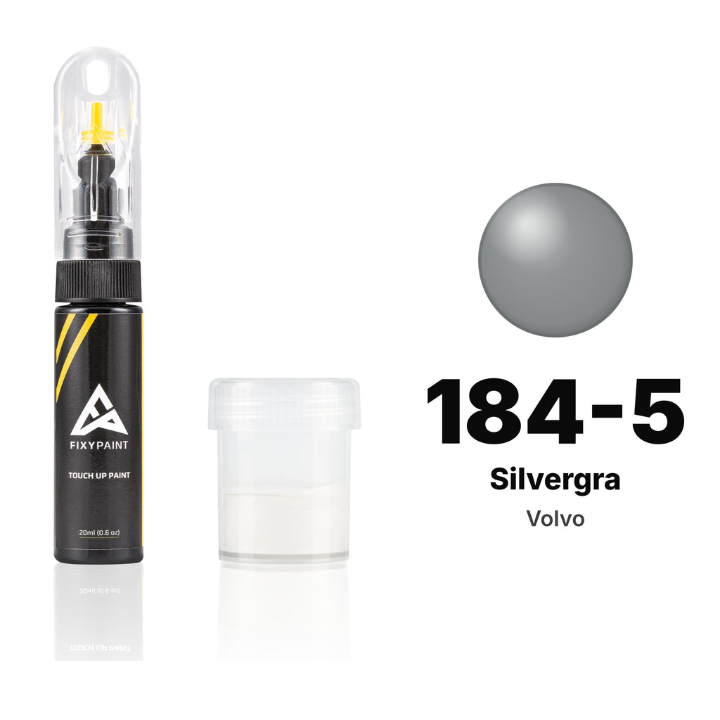 Touch-up paint for Volvo 184-5 Silvergra, Standard kit