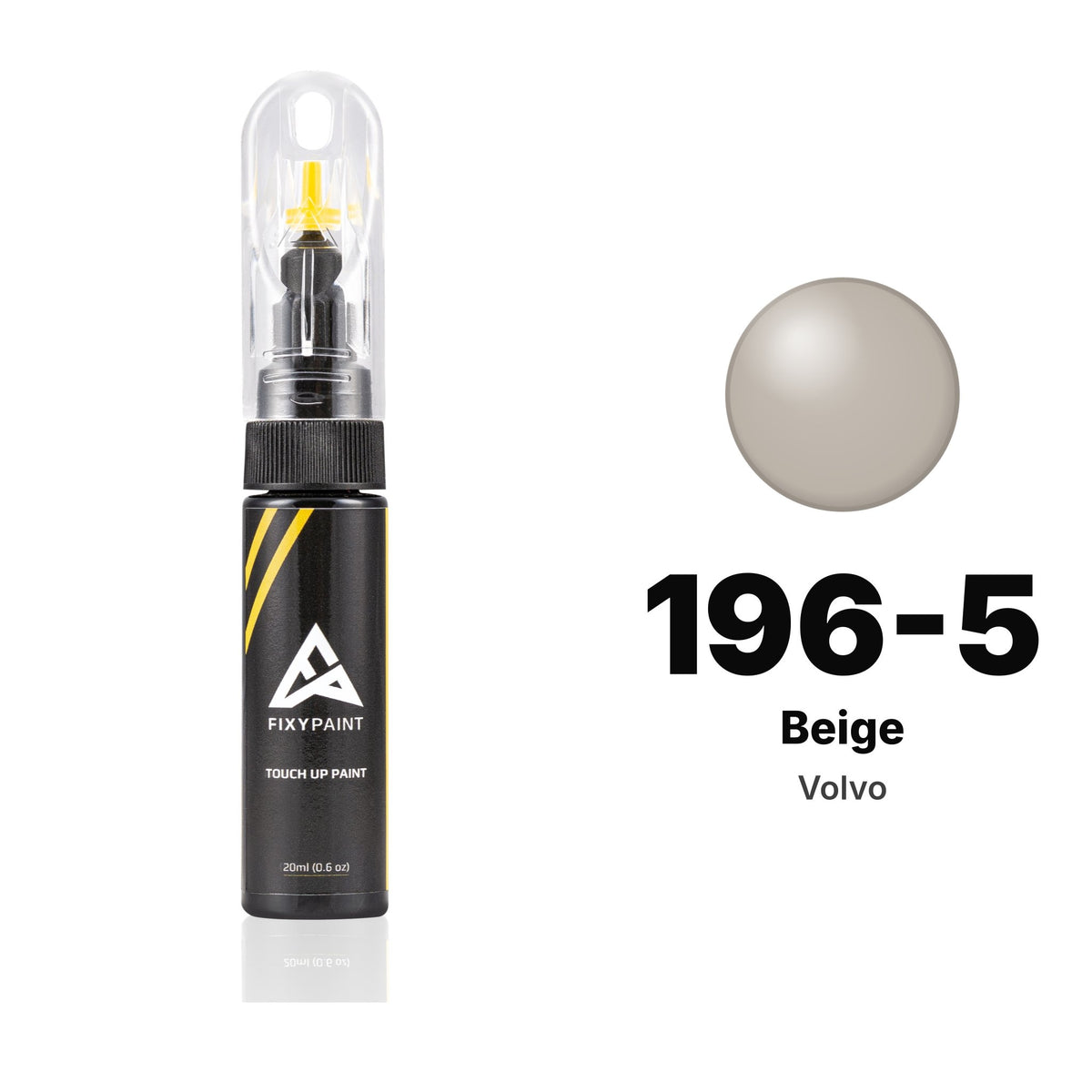 Vernice ritocco per Volvo – 196-5 Beige (tutti i modelli, 1983–1987), kit Base