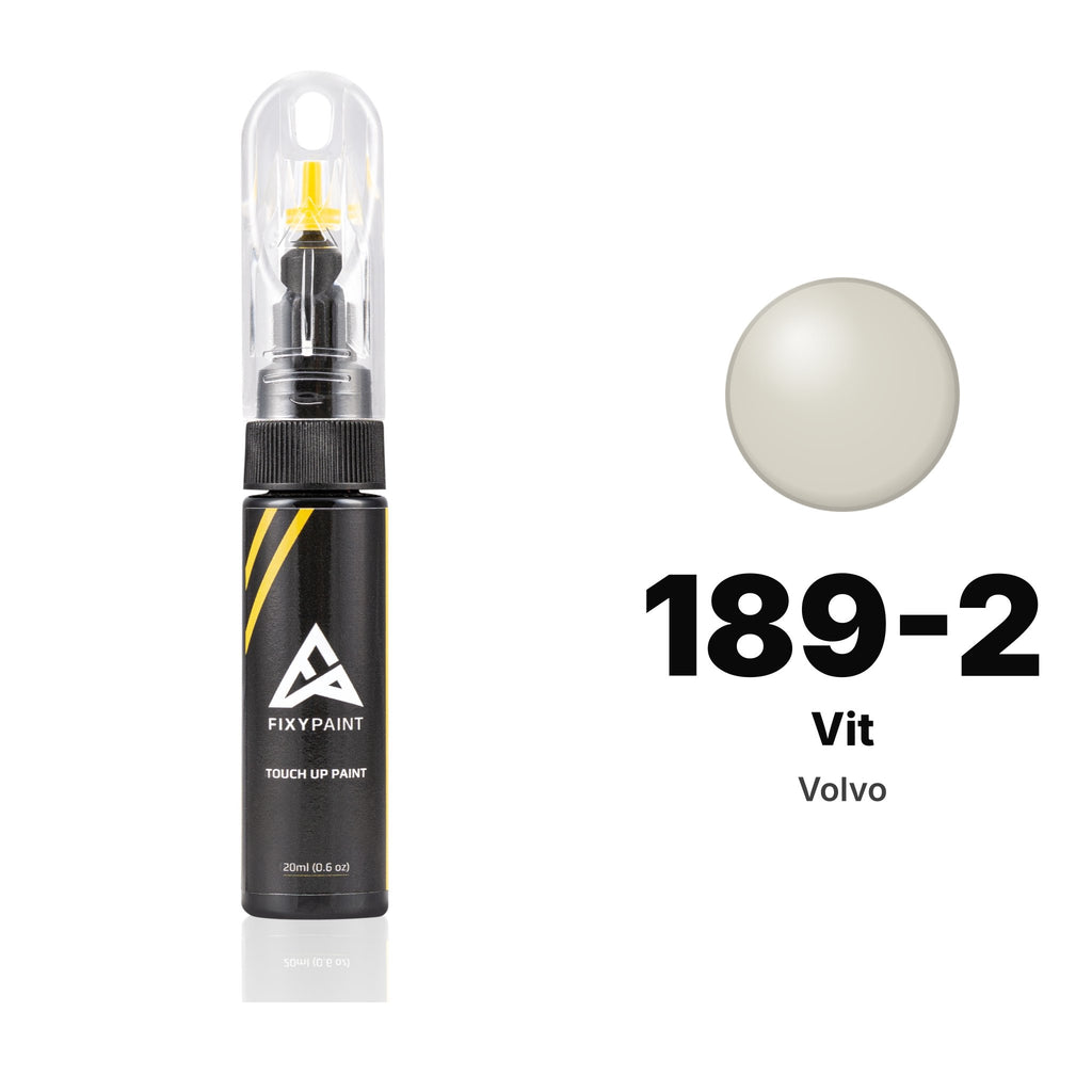 Touch-up paint for Volvo 189-2 Vit, Basic kit