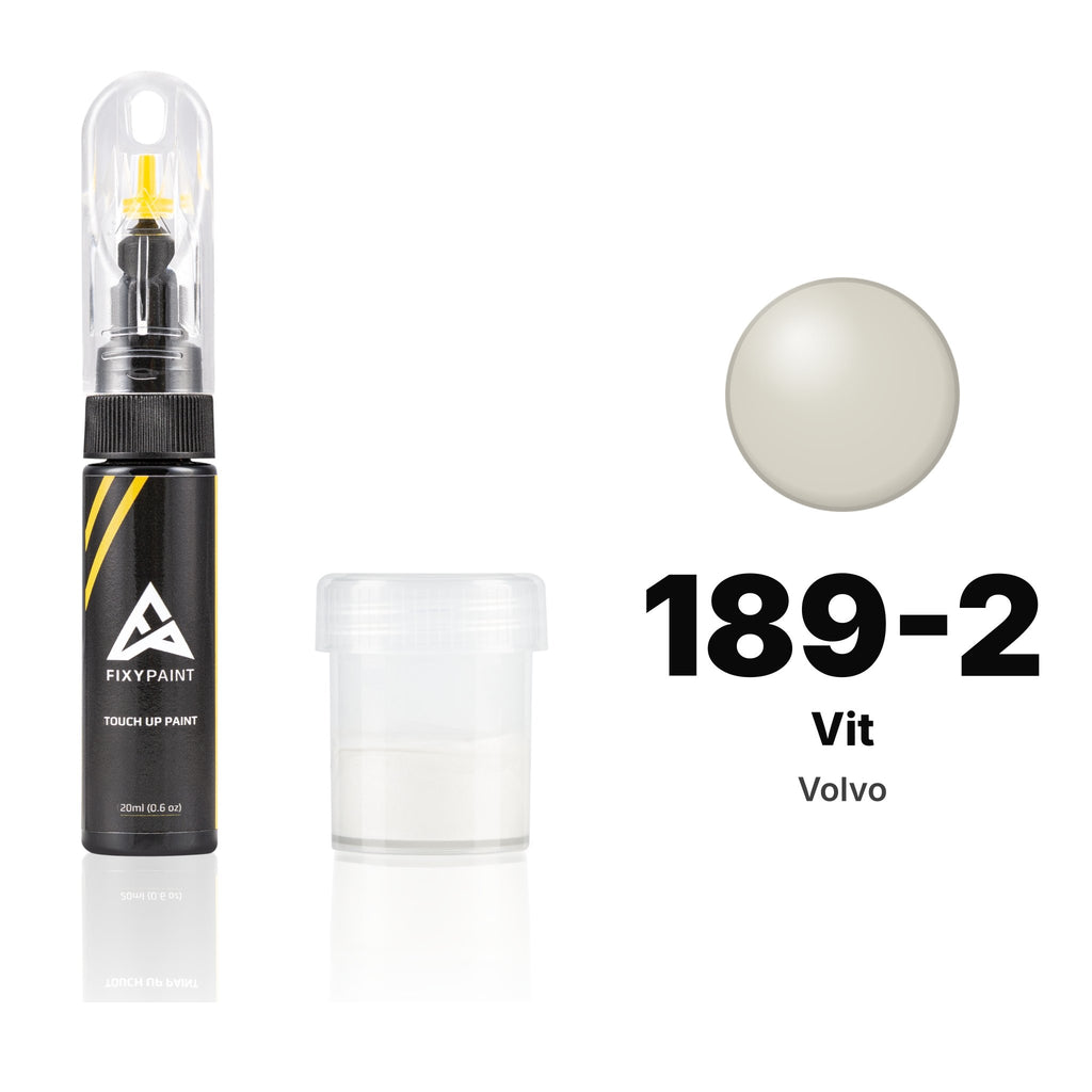Touch-up paint for Volvo 189-2 Vit, Standard kit