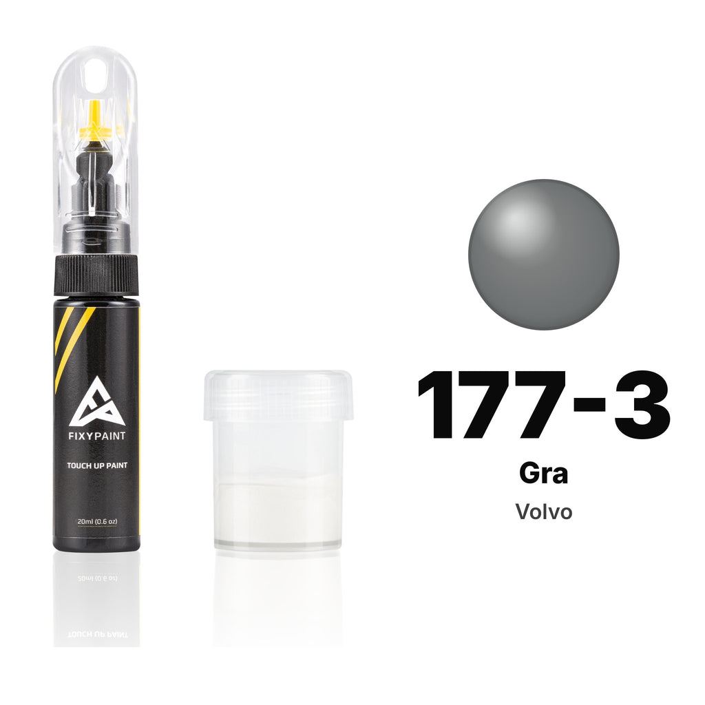 Vernice ritocco per Volvo – 177-3 Gra (tutti i modelli, 1983–1990), kit Standard