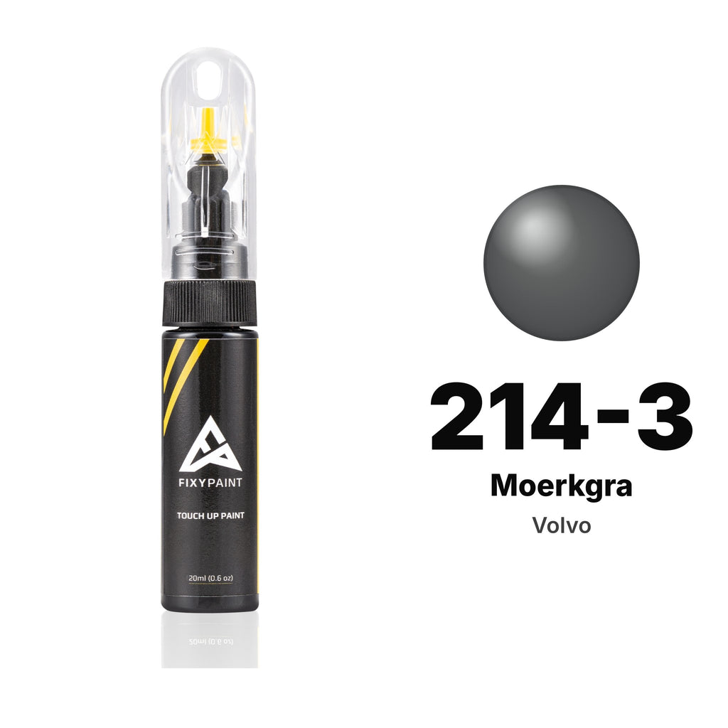 Vernice ritocco per Volvo – 214-3 Moerkgra (tutti i modelli, 1984–1989), kit Base