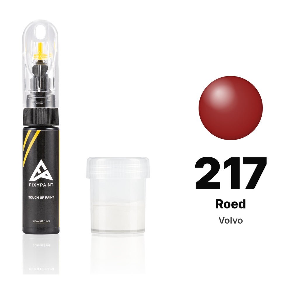 Vernice ritocco per Volvo – 217 Roed (tutti i modelli, 1985–1990), kit Standard