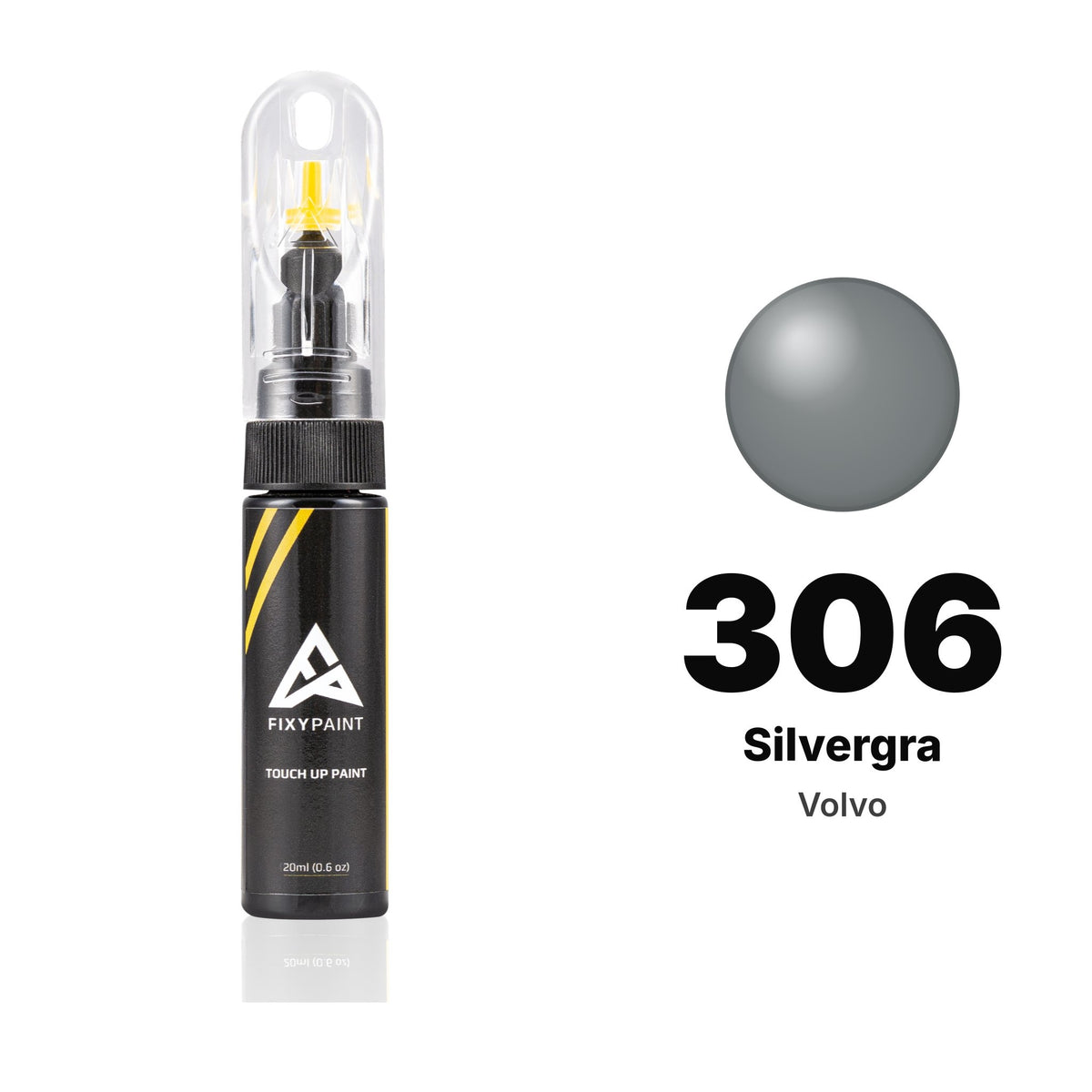 Touch-up paint for Volvo 306 Silvergra, Basic kit