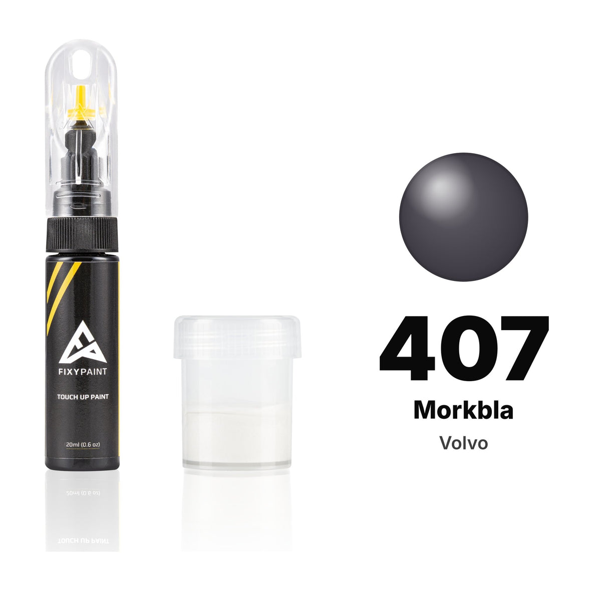 Touch-up paint for Volvo 407 Morkbla, Standard kit