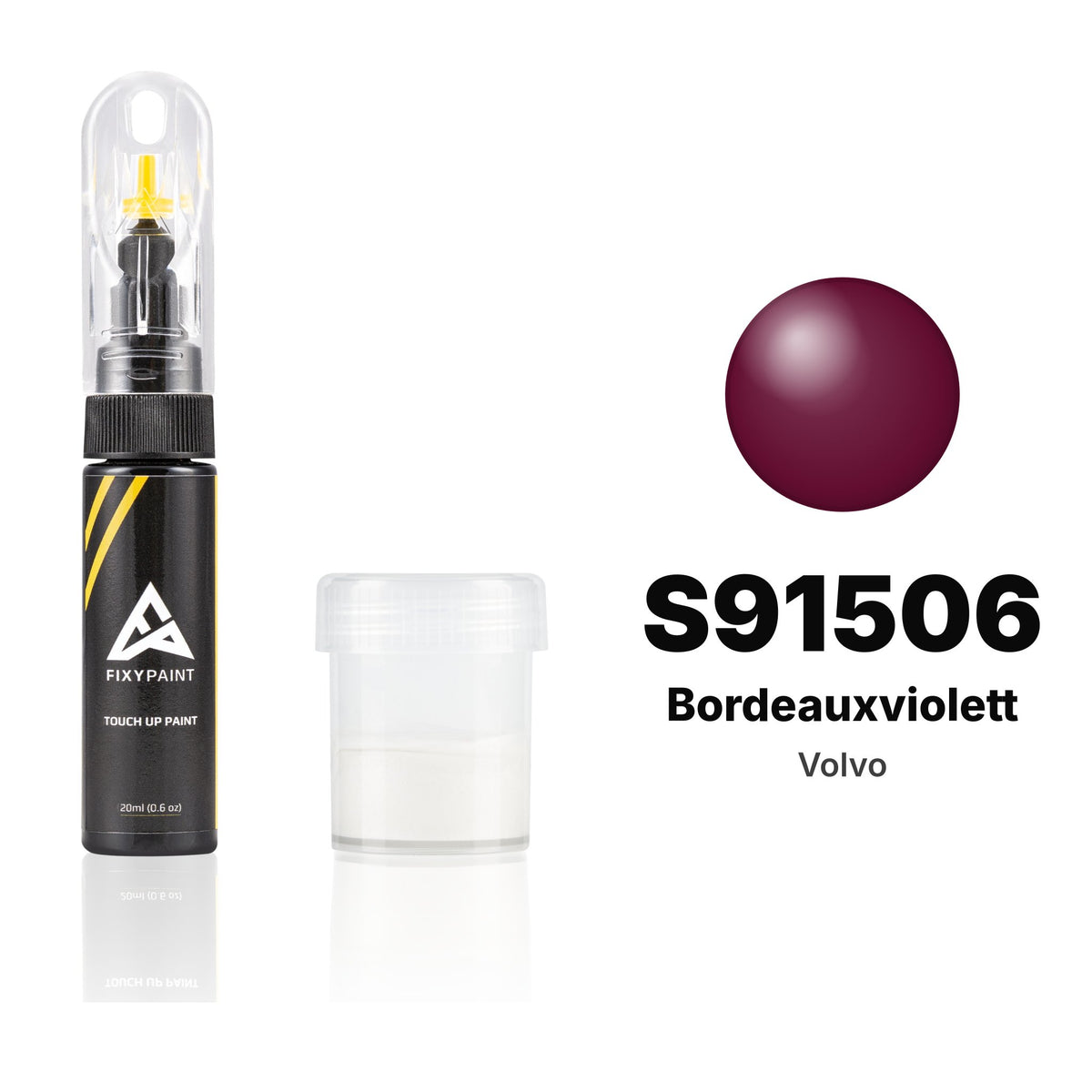 Touch-up paint for Volvo S91506 Bordeauxviolett, Standard kit