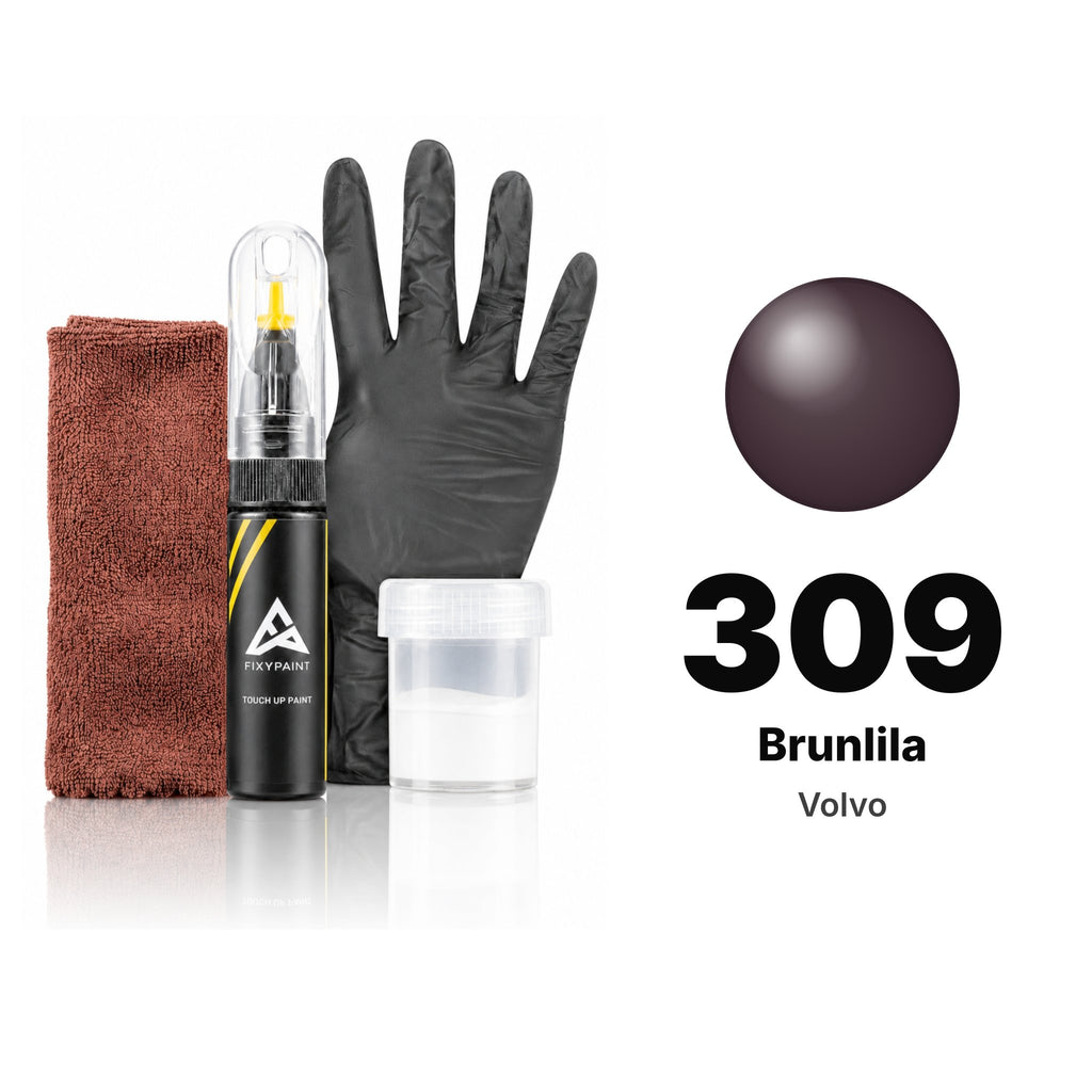 Touch-up paint for Volvo 309 Brunlila, Complete kit
