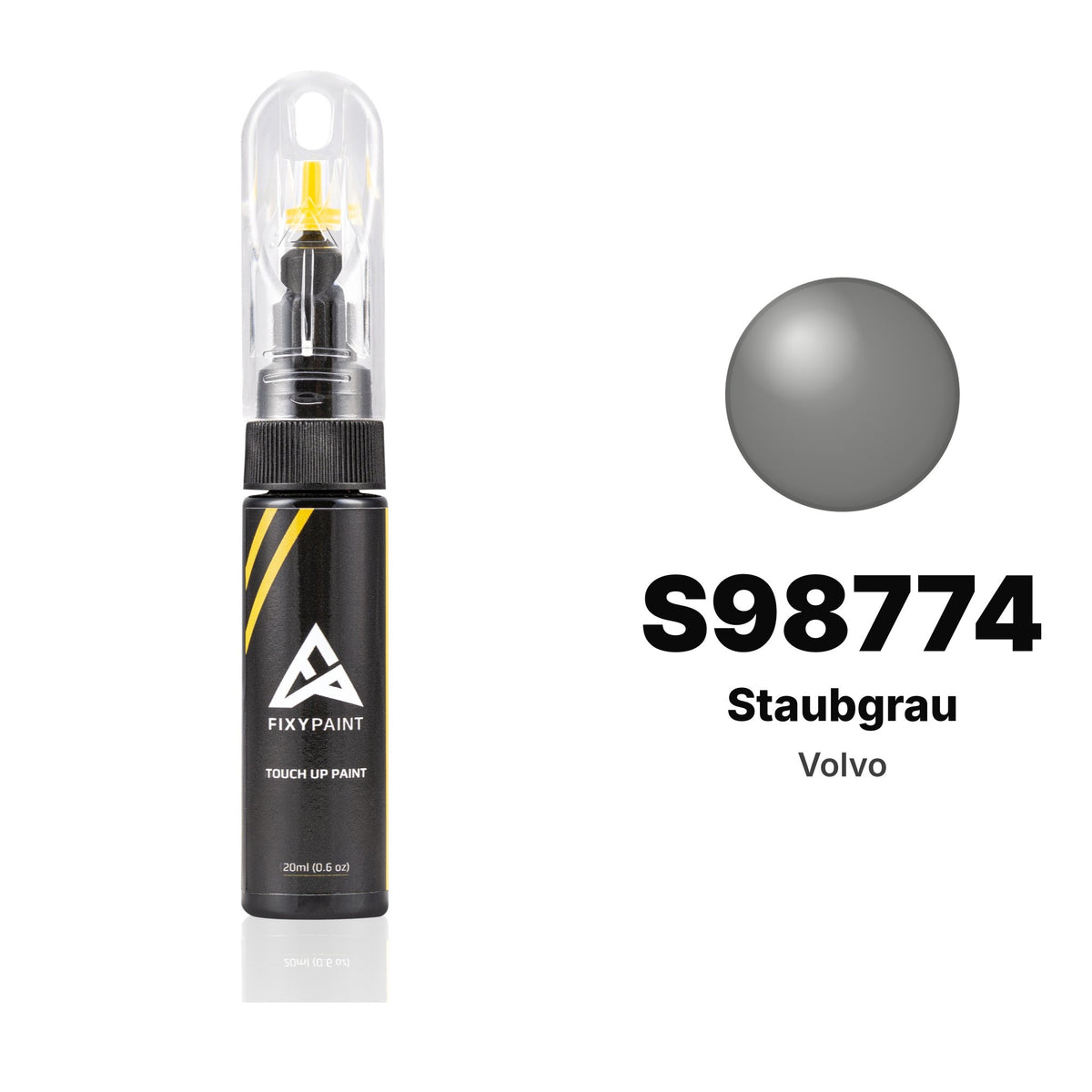 Touch-up paint for Volvo S98774 Staubgrau, Basic kit