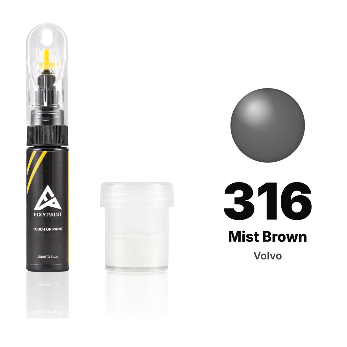 Touch-up paint for Volvo 316 Mist Brown, Standard kit