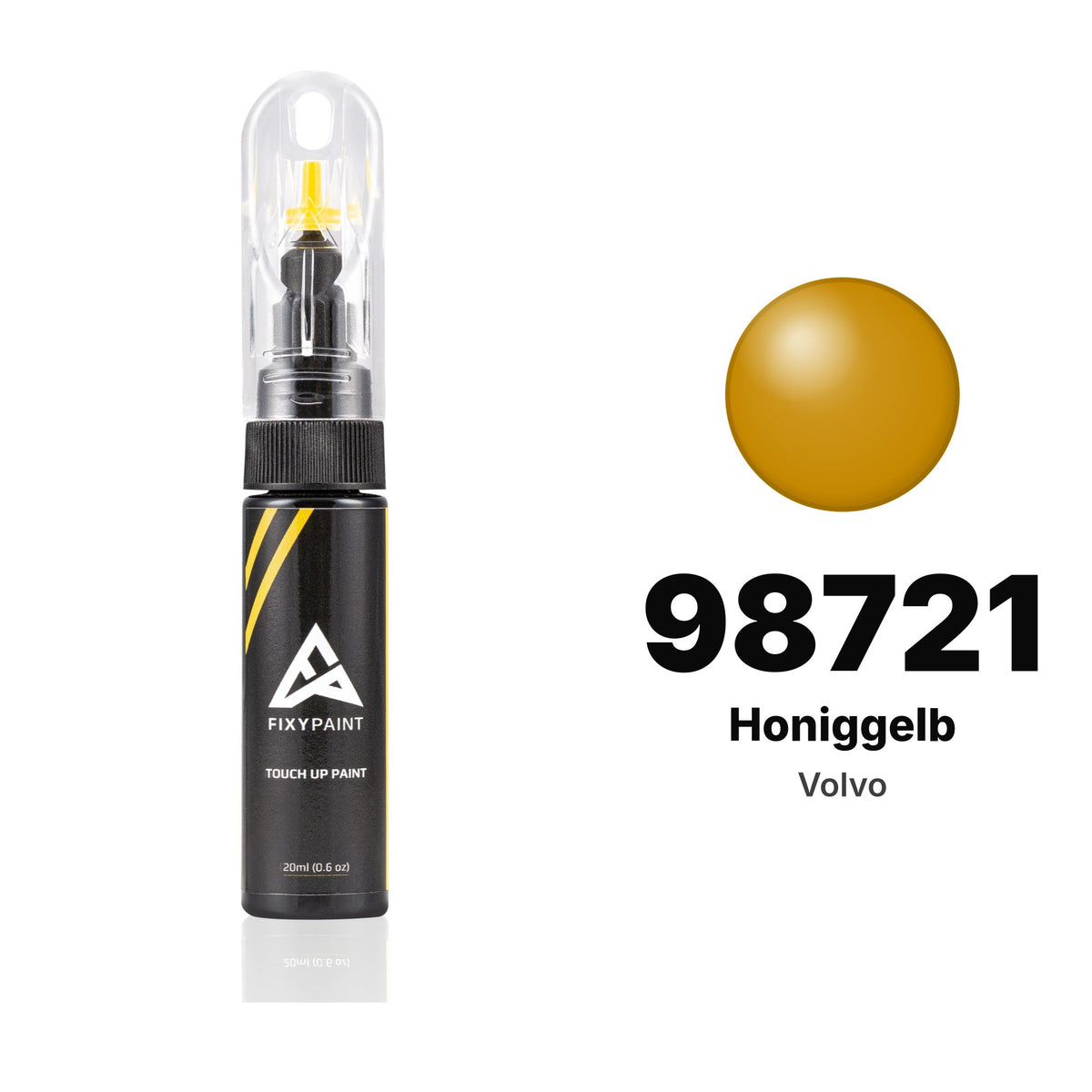 Volvo 98721 Honiggelb touch-up paint, Basic kit