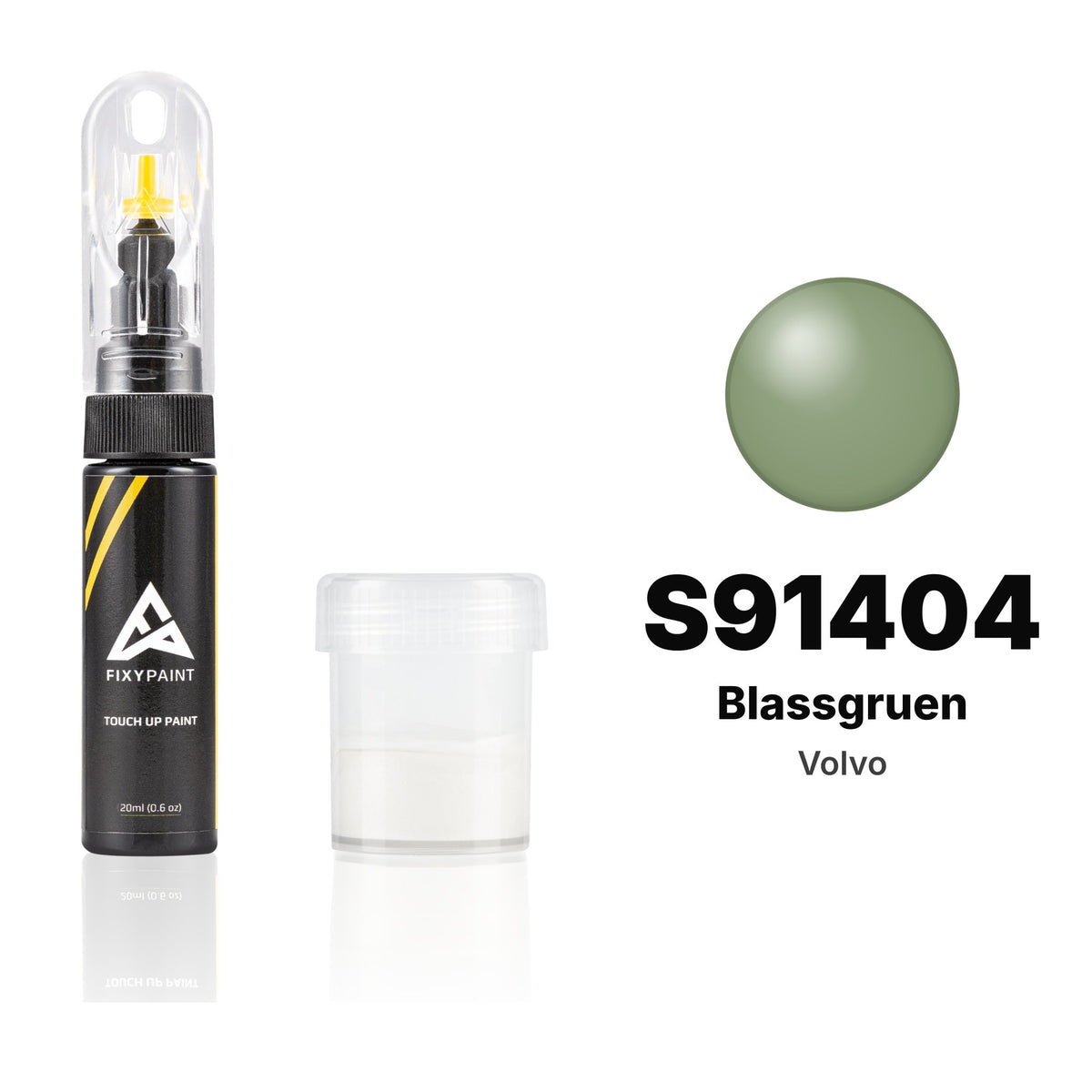 Touch-up paint for Volvo S91404 Blassgruen, Standard kit