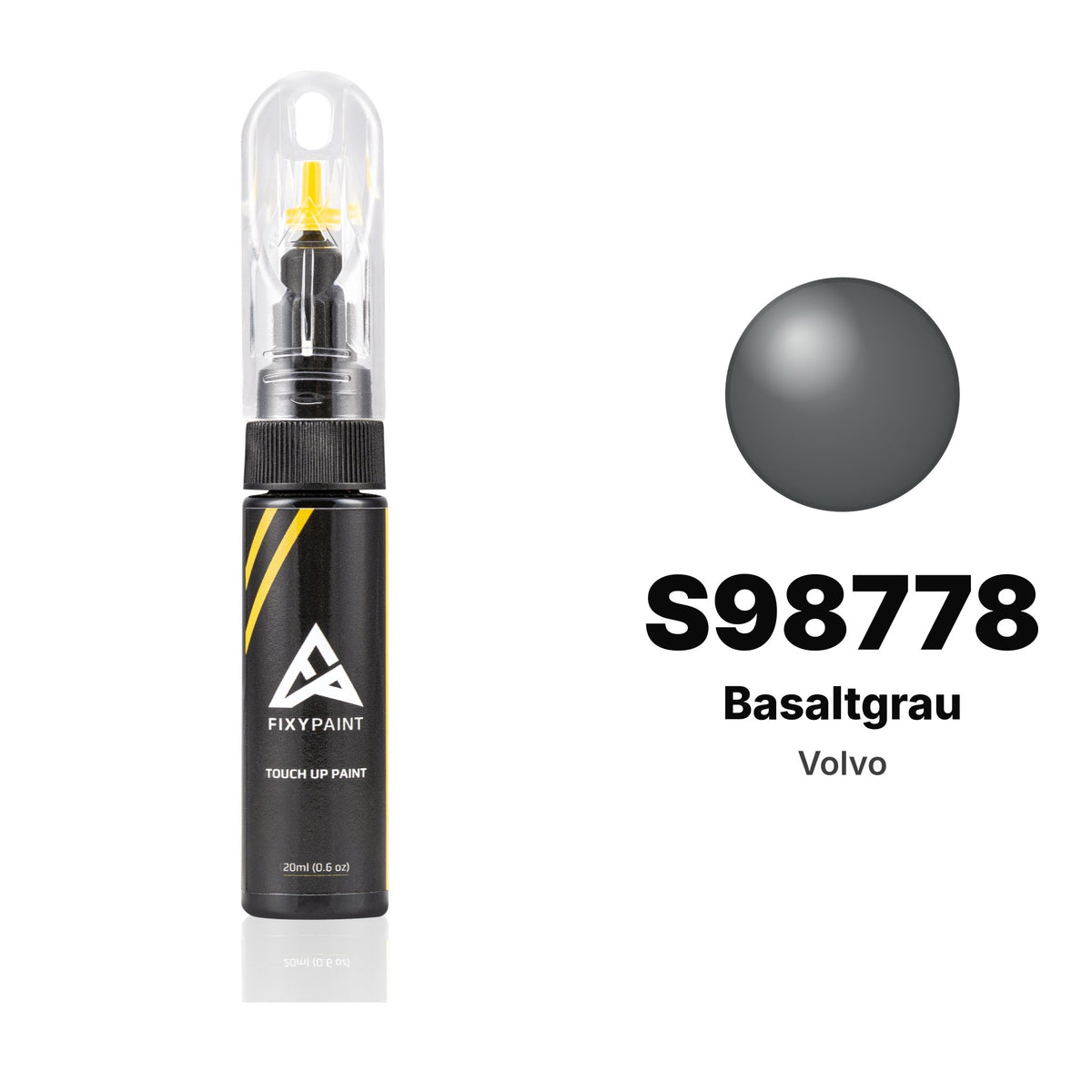Volvo S98778 Basaltgrau touch-up paint, Basic kit