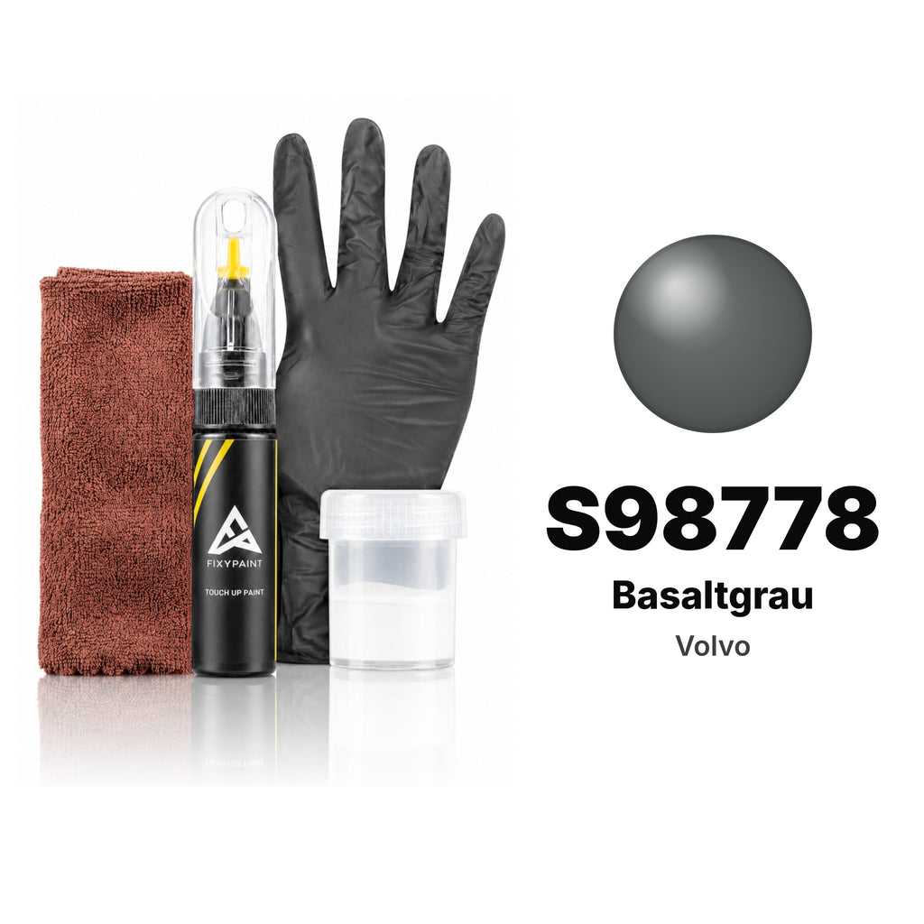 Touch-up paint for Volvo S98778 Basaltgrau, Complete kit