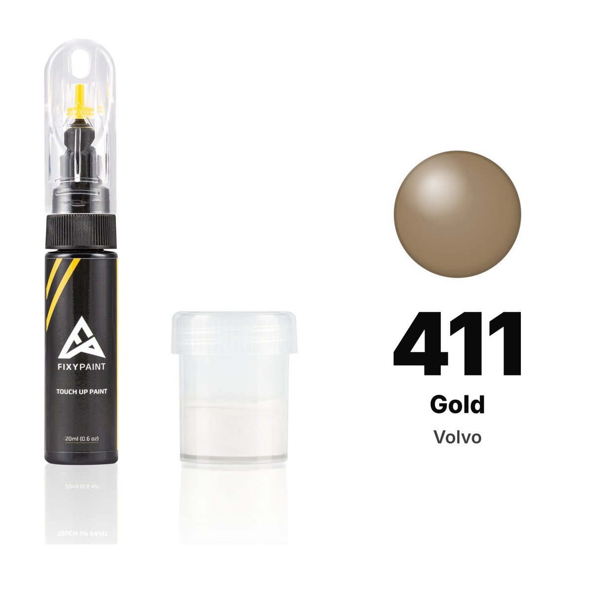 Touch-up paint for Volvo 411 Gold, Standard kit