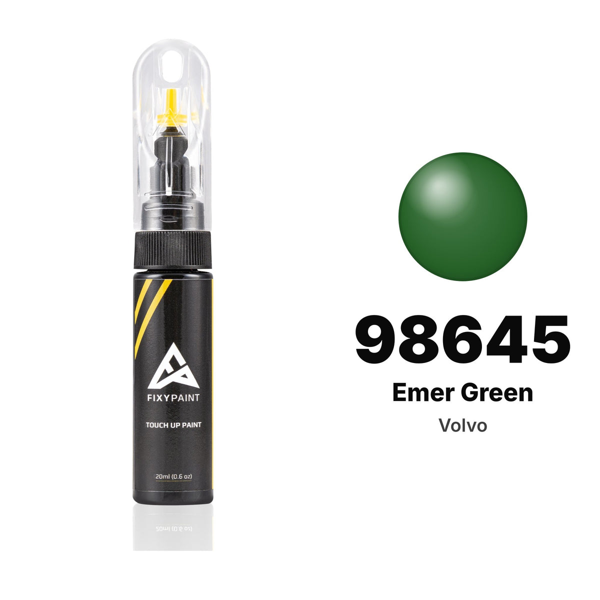 Volvo 98645 Emer Green touch-up paint, Basic kit