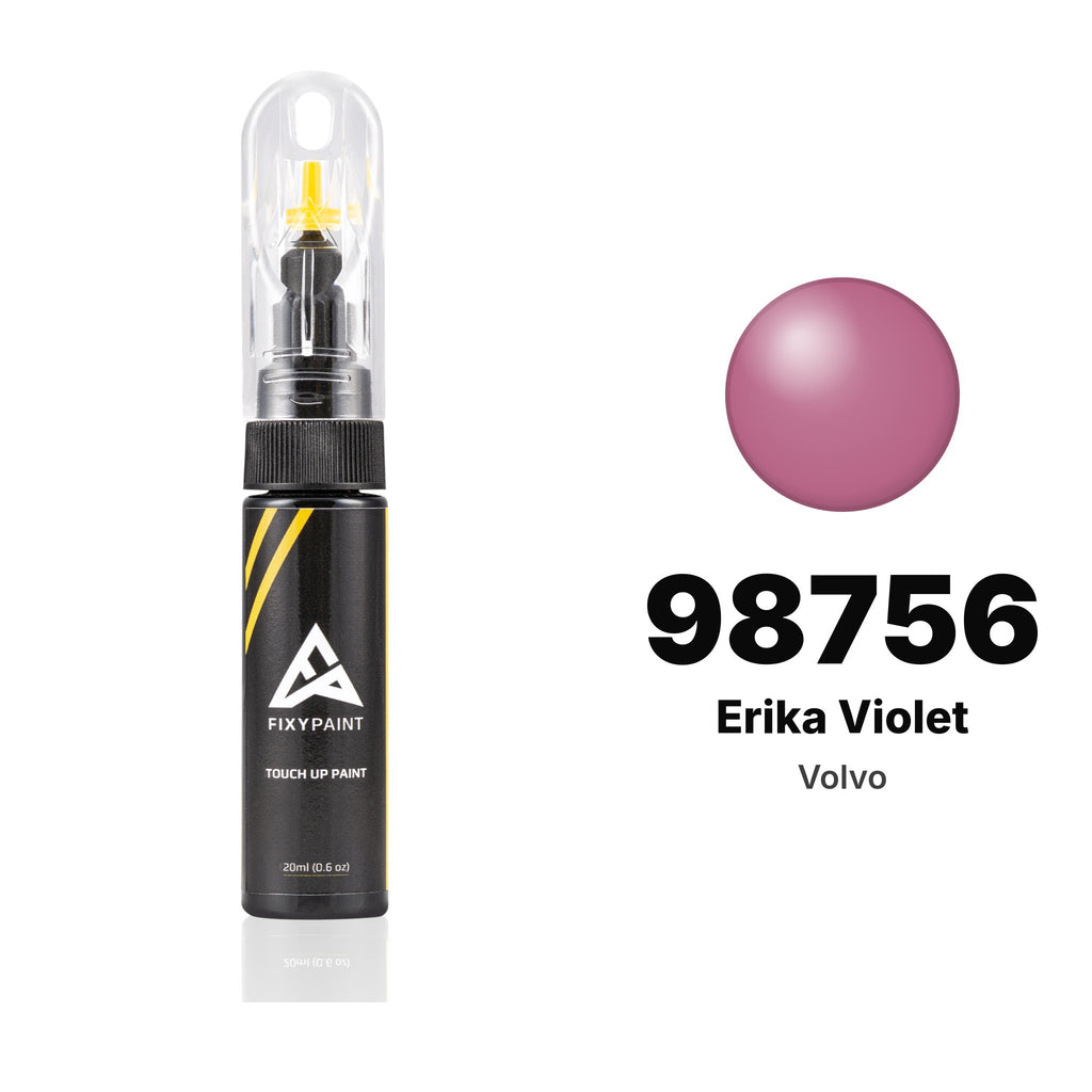 Touch-up paint for Volvo 98756 Erika Violet, Basic kit