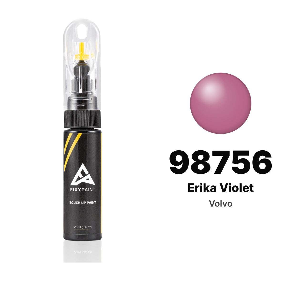 Volvo 98756 Erika Violet touch-up paint, Basic kit