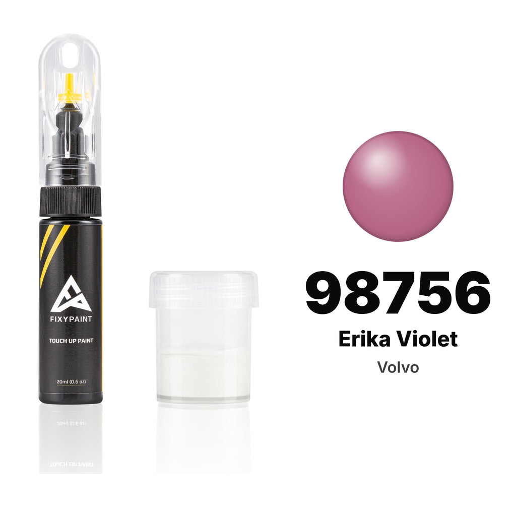 Touch-up paint for Volvo 98756 Erika Violet, Standard kit