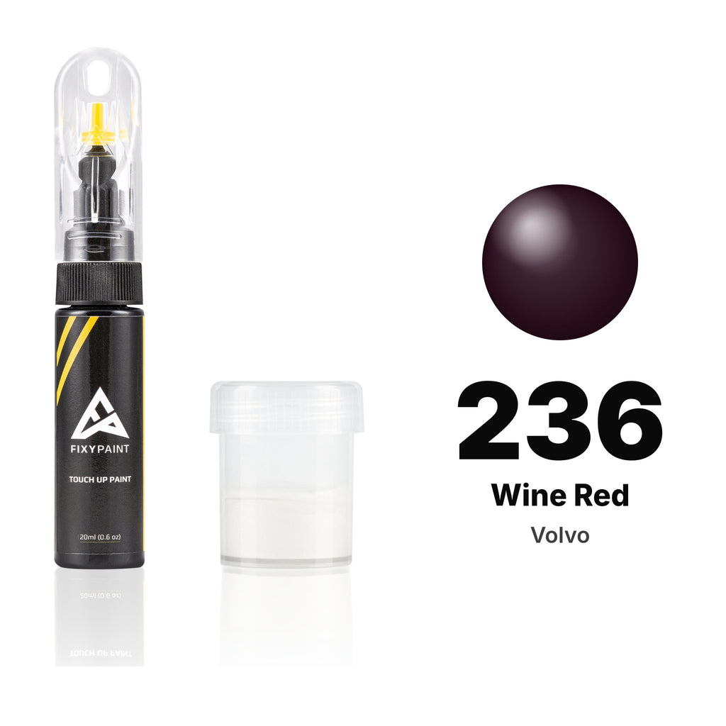 Touch-up paint for Volvo 236 Wine Red, Standard kit