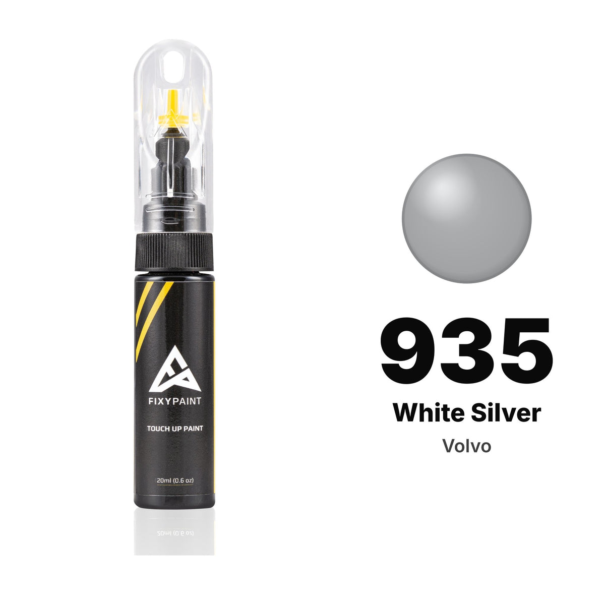 Volvo 935 White Silver touch-up paint, Basic kit