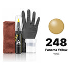 Touch-up paint for Volvo 248 Panama Yellow, Complete kit