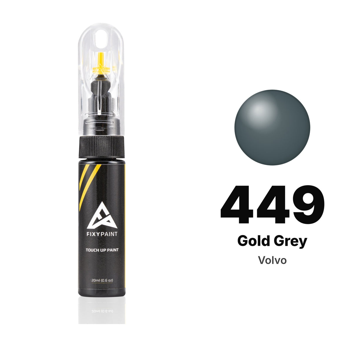 Volvo 449 Gold Grey touch-up paint, Basic kit