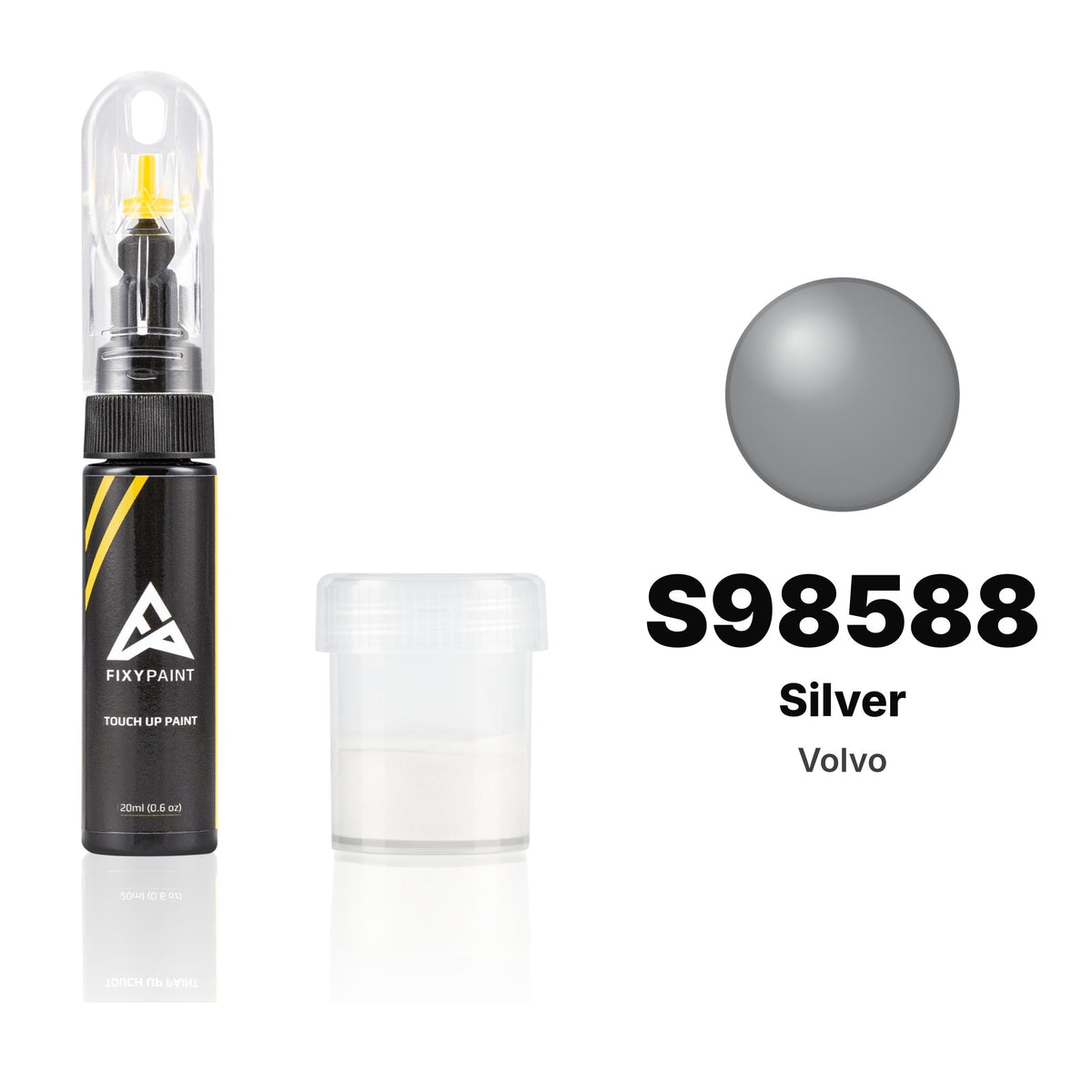 Touch-up paint for Volvo S98588 Silver, Standard kit